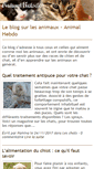 Mobile Screenshot of animal-hebdo.com